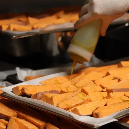 Cooking fresh in our Barcelona kitchen
